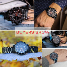 Load image into Gallery viewer, MEGALITH Watches Mens Waterproof Analogue Clock Stainless Steel Waterproof Luminous Watch Men Sports Relogio Masculino With Box