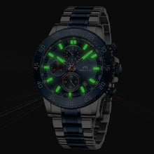 Load image into Gallery viewer, MEGALITH Watches Mens Waterproof Analogue Clock Stainless Steel Waterproof Luminous Watch Men Sports Relogio Masculino With Box