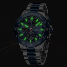Load image into Gallery viewer, MEGALITH Watches Mens Waterproof Analogue Clock Stainless Steel Waterproof Luminous Watch Men Sports Relogio Masculino With Box
